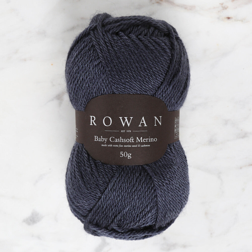 Rowan Baby Cashsoft Merino 50gr Antrasit El Örgü İpi - 00120